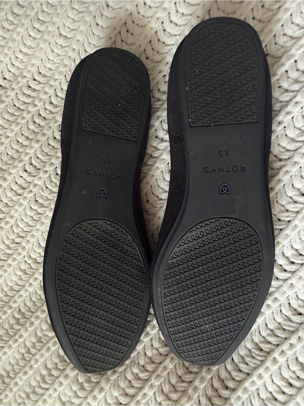 Rothy’s The Square Flat in Black - Picture 9 of 9